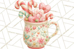 Cozy Christmas Clipart, Warm Winter Holiday PNG Product Image 4