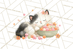 Cozy Christmas Clipart, Warm Winter Holiday PNG Product Image 5