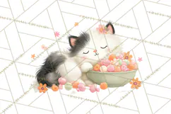 Cozy Christmas Clipart, Warm Winter Holiday PNG Product Image 5