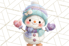 Cozy Christmas Clipart, Warm Winter Holiday PNG Product Image 3