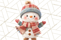 Cozy Christmas Clipart, Warm Winter Holiday PNG Product Image 4