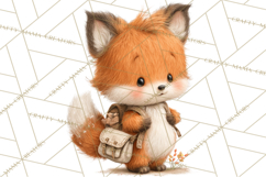 Cozy Christmas Clipart, Warm Winter Holiday PNG Product Image 5