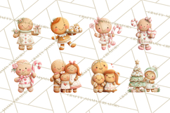 Cozy Christmas Clipart, Warm Winter Holiday PNG Product Image 6