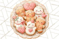 Cozy Christmas Clipart, Warm Winter Holiday PNG Product Image 4