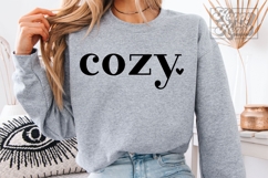 Cozy SVG PNG - Sweater Weather Lets Get Cozy - Cozy Season Product Image 7