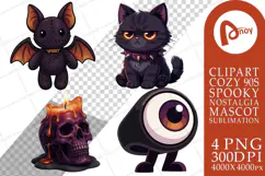 90s Mall Goth Plush Sublimation Product Image 1