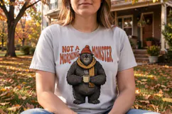 Autumn Bigfoot Sarcastic Sublimation Product Image 3