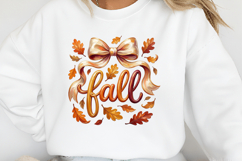 Cozy Autumn Bow PNG Product Image 2