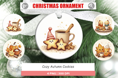 Cozy Autumn Cookies Ornament Product Image 1