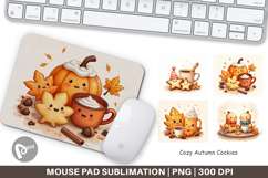 Cozy Autumn Cookies Mouse Pad Product Image 1