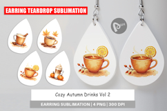 Earring Autumn Drinks Product Image 1