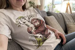Autumn Flannel Bigfoot Sublimation Product Image 2