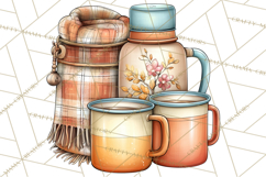 Cozy Autumn Harvest Animals and Props, Fall Clipart, PNG Product Image 4