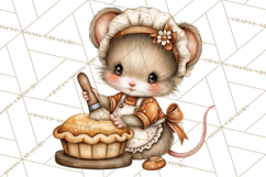 Cozy Autumn Harvest Animals and Props, Fall Clipart, PNG Product Image 5