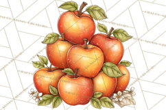 Cozy Autumn Harvest Animals and Props, Fall Clipart, PNG Product Image 3