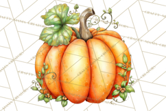 Cozy Autumn Harvest Animals and Props, Fall Clipart, PNG Product Image 3