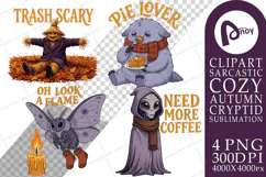 Autumn Sarcastic Cryptids Sublimation Product Image 1