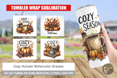 Cozy Autumn Dreams Tumbler Product Image 1
