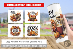 Cozy Autumn Dreams Tumbler Product Image 1