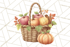 Fall Baked Goods Clipart Autumn Desserts Thanksgiving Treats Product Image 2