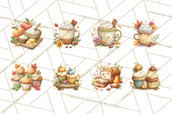Fall Baked Goods Clipart Autumn Desserts Thanksgiving Treats Product Image 5