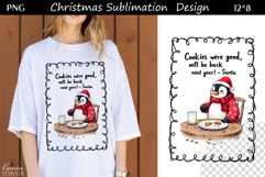 Trendy Christmas Quotes T Shirt Sublimation|Dinosaur|Penguin Product Image 1