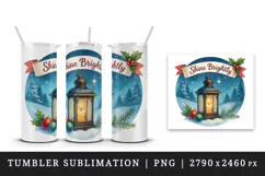 Cozy Christmas tumbler, mug wrap, clipart sublimation png Product Image 4
