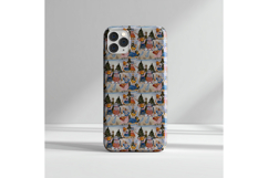 Cozy Christmas Cat Seamless Pattern with Folk Art Winter Product Image 8