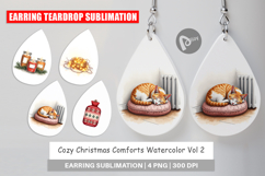 Cozy Christmas Comforts Earring Product Image 1