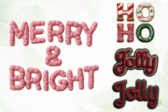 Cozy Christmas Crochet Lettering Product Image 1