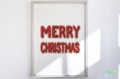 Cozy Christmas Crochet Lettering Product Image 2