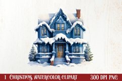Cozy Christmas Knitting Clipart, Christmas PNG Product Image 1