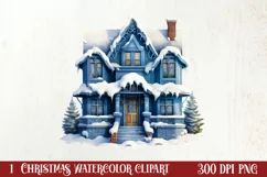 Cozy Christmas Knitting Clipart, Christmas PNG Product Image 1