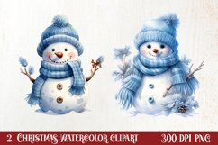 Cozy Christmas Knitting Clipart, Christmas PNG Product Image 1