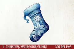 Cozy Christmas Knitting Clipart, Christmas PNG Product Image 1