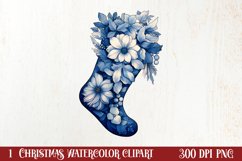 Cozy Christmas Knitting Clipart, Christmas PNG Product Image 1