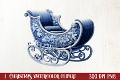 Cozy Christmas Knitting Clipart, Christmas PNG Product Image 1