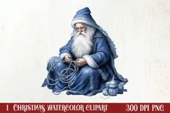 Cozy Christmas Knitting Clipart, Christmas PNG Product Image 1