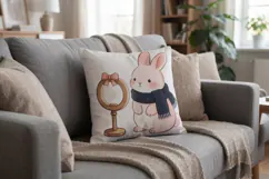 Cozy Christmas Stream Room Pets Sublimation Product Image 9