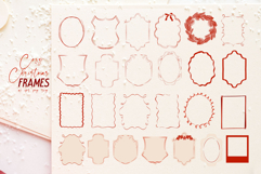 100 Cozy Christmas Patterns &amp; Frames Pack Product Image 8