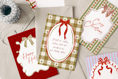100 Cozy Christmas Patterns &amp; Frames Pack Product Image 10
