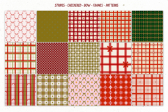 100 Cozy Christmas Patterns &amp; Frames Pack Product Image 12