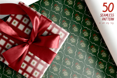 100 Cozy Christmas Patterns &amp; Frames Pack Product Image 2