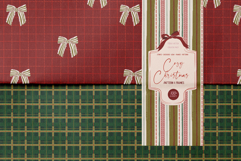 100 Cozy Christmas Patterns &amp; Frames Pack Product Image 6
