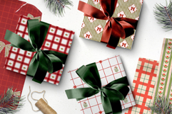 100 Cozy Christmas Patterns &amp; Frames Pack Product Image 9