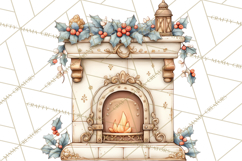 Hot Cocoa Critters Winter Animals Clip Art PNG Graphics Product Image 3