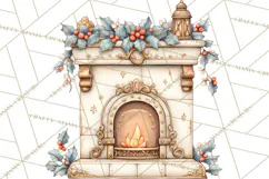 Hot Cocoa Critters Winter Animals Clip Art PNG Graphics Product Image 3