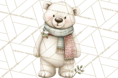 Hot Cocoa Critters Winter Animals Clip Art PNG Graphics Product Image 3
