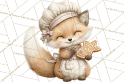 Hot Cocoa Critters Winter Animals Clip Art PNG Graphics Product Image 4