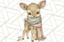 Hot Cocoa Critters Winter Animals Clip Art PNG Graphics Product Image 5